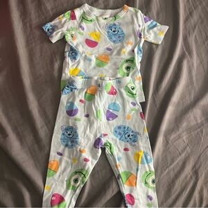 monster inc pajama set